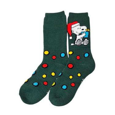 ぽっかぽかルームソックス ピーナッツ カラフル