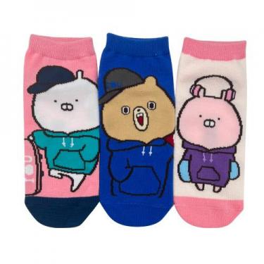 3Pセットソックス うさまるストリート スタンド