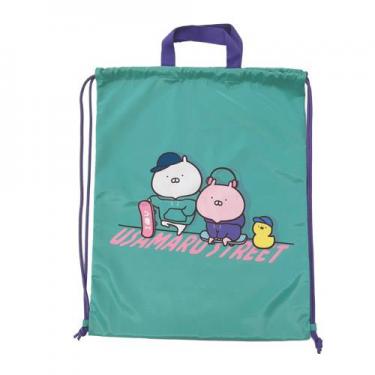 ナップザック うさまるストリート グリーン