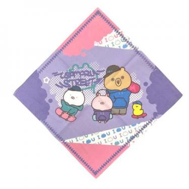 バンダナ うさまるストリート パープル