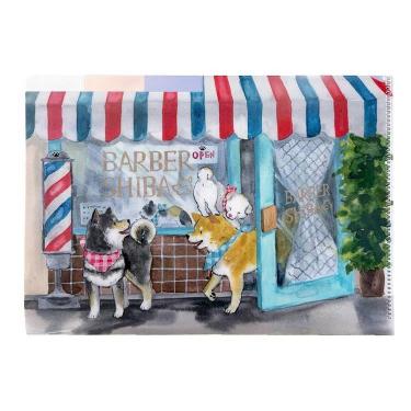 3Pクリアファイル A5 村田夏佳 しばいぬの休日 休日【ロフト限定】