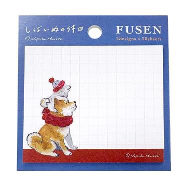 付箋 村田夏佳 しばいぬの休日 方眼【ロフト限定】