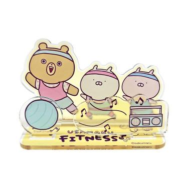 アクリルスタンド うさまるフィットネス エアロビ
