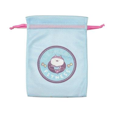 ランドリー巾着 うさまるフィットネス フープ