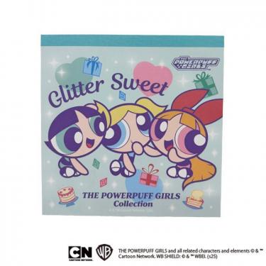 スクエアメモ パワーパフガールズ グリーン