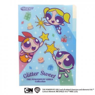 3Pクリアファイル A5 パワーパフガールズ ブルー