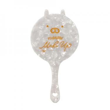 ハンドミラー&巾着セット うさまるメイクアップ ホワイト