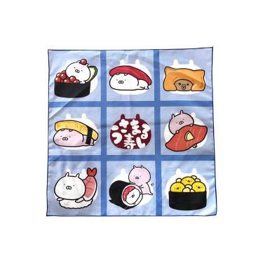 ミニ風呂敷 うさまる寿し 寿司ネタ
