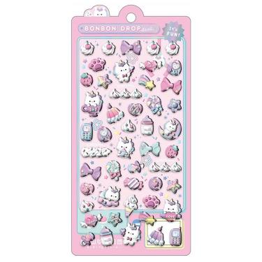 ボンボンドロップシール ゆにこんボンボン