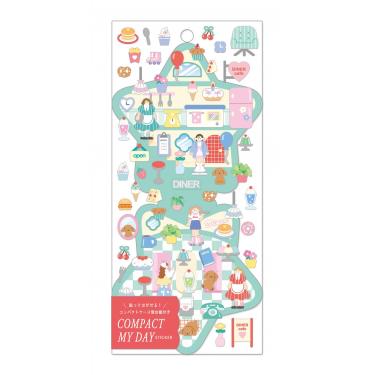 コンパクトマイデイステッカー ダイナー
