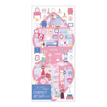 コンパクトマイデイステッカー ホテル