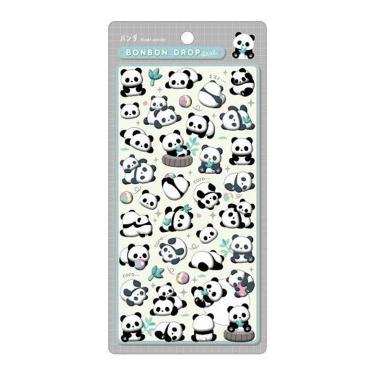 ボンボンドロップシール アニマル パンダ