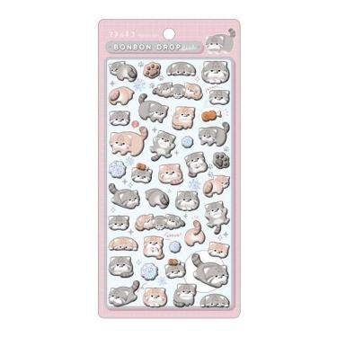 ボンボンドロップシール アニマル マヌルネコ