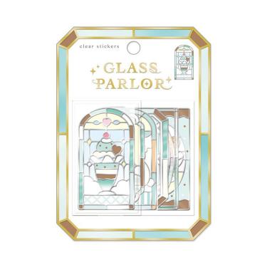 グラスパーラーステッカー チョコミントパフェ