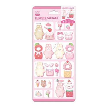 チャミーパッケージステッカー ベリーピンク