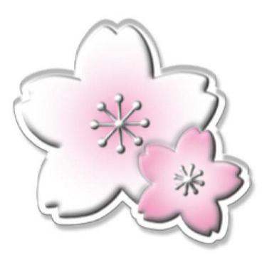 ボンボンドロップマグネット 和柄 桜