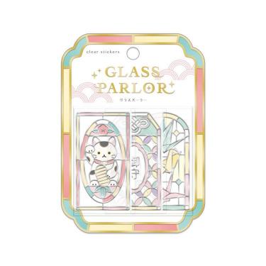 グラスパーラーステッカー 和柄  縁起物 1