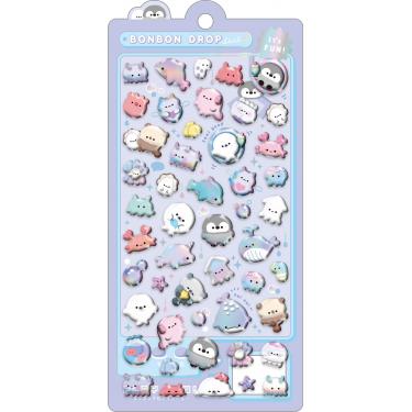 ボンボンドロップシール ぷかぷか