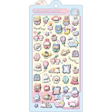 ボンボンドロップシール きぐるみボンボン