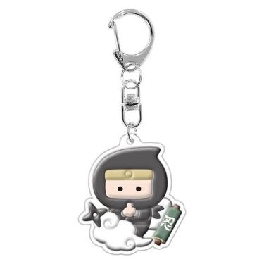 ボンボンドロップキーチャーム 和柄 忍者