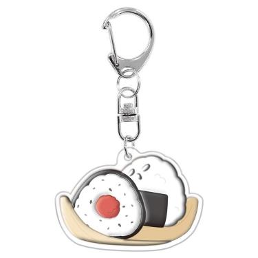 ボンボンドロップキーチャーム 和柄 おにぎり