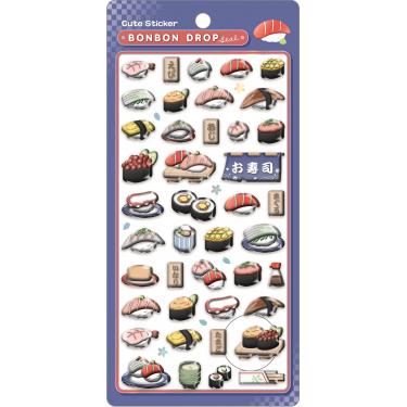 ボンボンドロップシール 和柄 お寿司