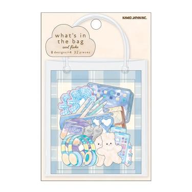 フレークシール ワッツインザバッグ 学校に行くとき