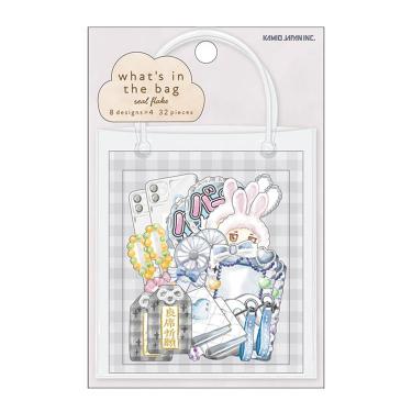 フレークシール ワッツインザバッグ アイドル好き