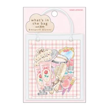 フレークシール ワッツインザバッグ 美容好き