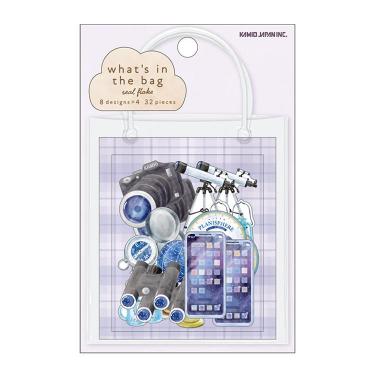 フレークシール ワッツインザバッグ 星空観察に行くとき