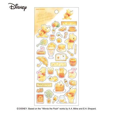 〇〇好きのためのシール ディズニー くまのプーさん