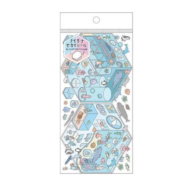 チイサナセカイシール アクアリウムnoオヘヤ