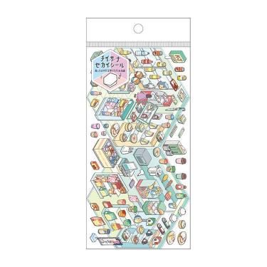 チイサナセカイシール コンビニエンスnoオミセ