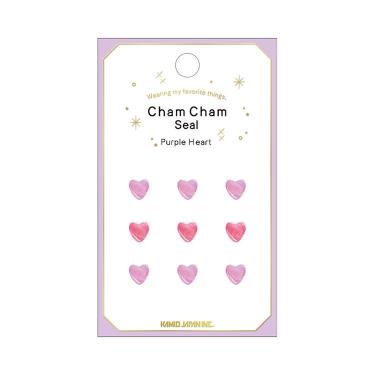 チャムチャムシール ミニ パープルハート