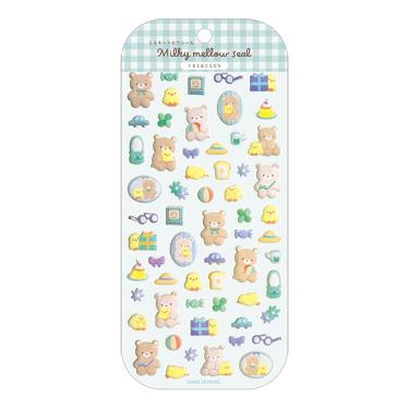 ミルキーメロウシール くまとおともだち