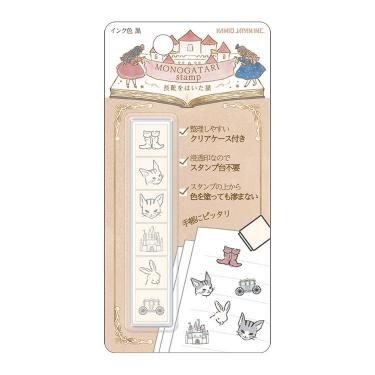 モノガタリ6連スタンプ 長靴をはいた猫(長靴をはいた猫