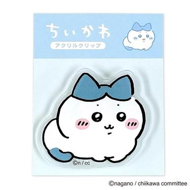 ちいかわアクリルクリップ ハチワレ・香箱座り