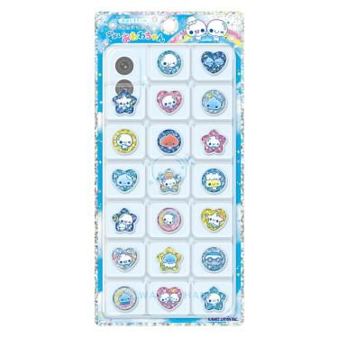 おはじきシールフレーク キラコロ あわわちゃん