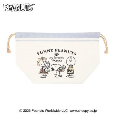 ファニー ピーナッツ ランチ巾着 スヌーピー