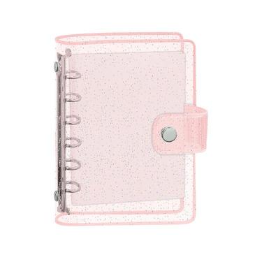 クリアシールバインダー ラメピンク