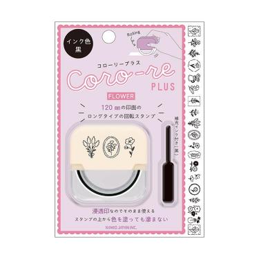 コローリープラス 回転スタンプ フラワー