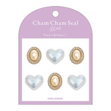 チャムチャムシール プラス パール&ハート