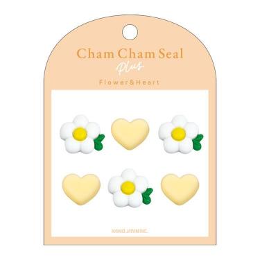 チャムチャムシール プラス フラワー&ハート