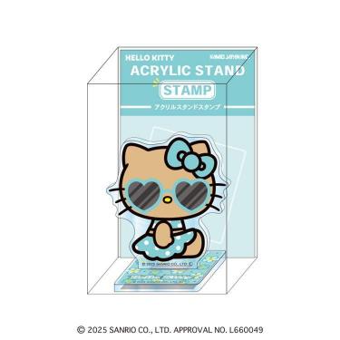 アクリルスタンドスタンプ サンリオキャラクターズ ハローキティ 日焼け