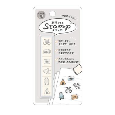 6連スタンプ 旅行好き