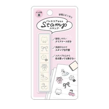 6連スタンプ バレエコア好き