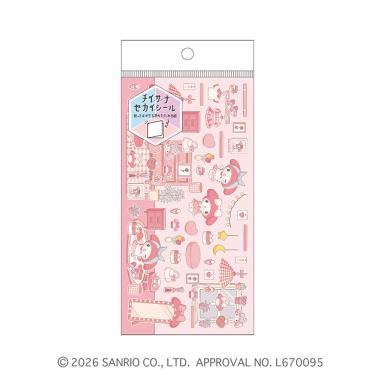 チイサナセカイシール サンリオキャラクターズ マイメロディ