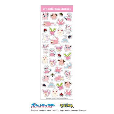 マイコレクションステッカー ポケモン ピンク