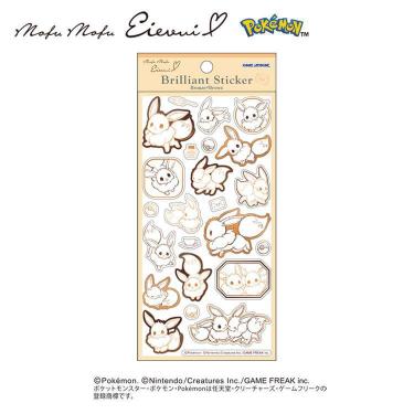 ブリリアントステッカー ポケモン イーブイ