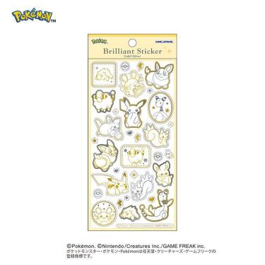 ブリリアントステッカー ポケモン でんきタイプ
